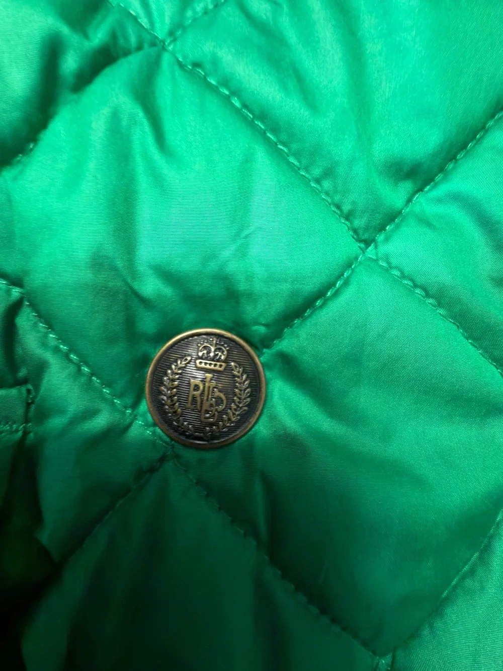 POLO RALPH LAUREN GIRLS QUILTED BARN JACKET – SIZE 6X